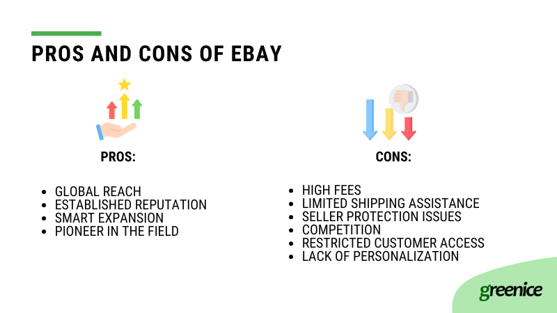 pros and cons of ebay